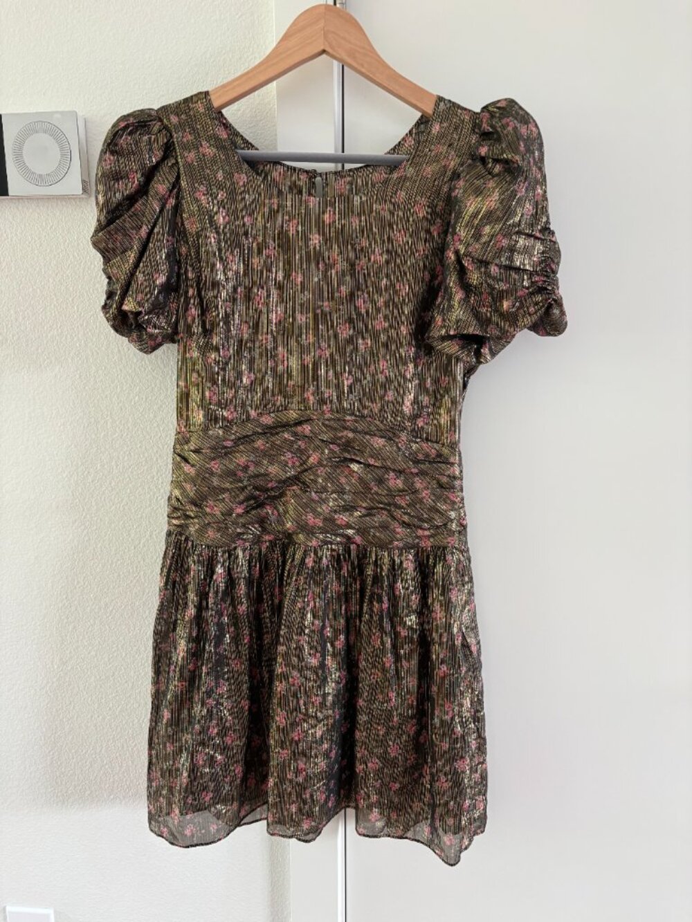 LoveShackFancy Mercy Dress in Midnight Vine Size 0